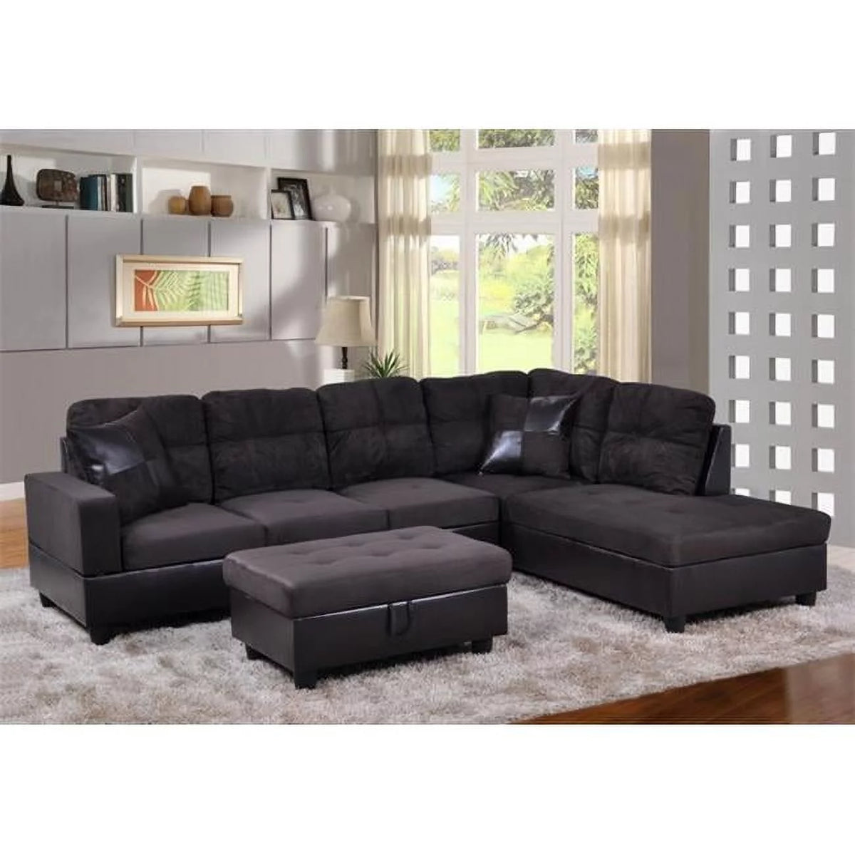 Right Hand Facing Sectional Sofa P859
