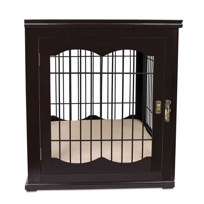 Decorative Small Dog Kennel with Pet Bed I8108