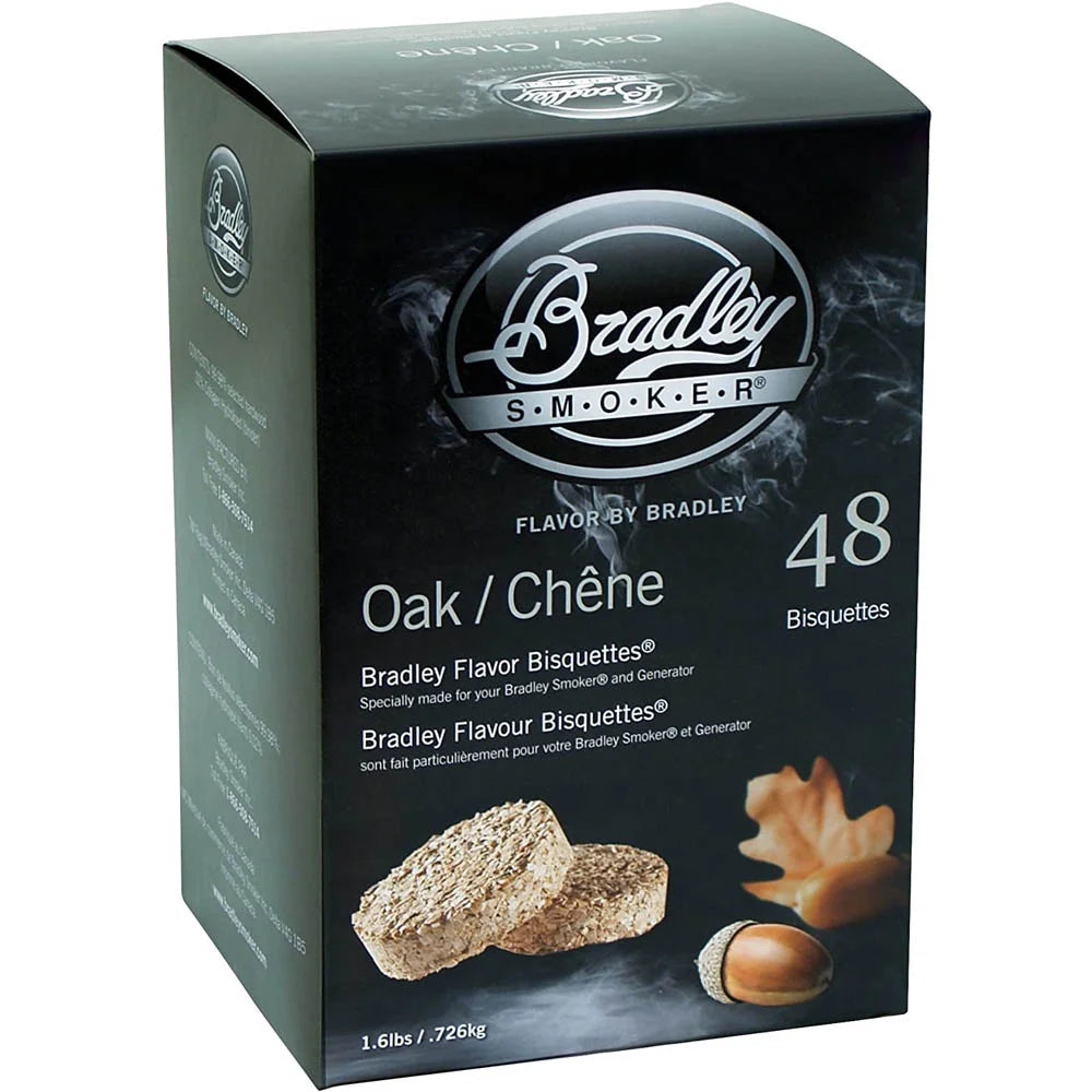 Oak Flavor Wood Smoking Bisquettes 48 Pack D337