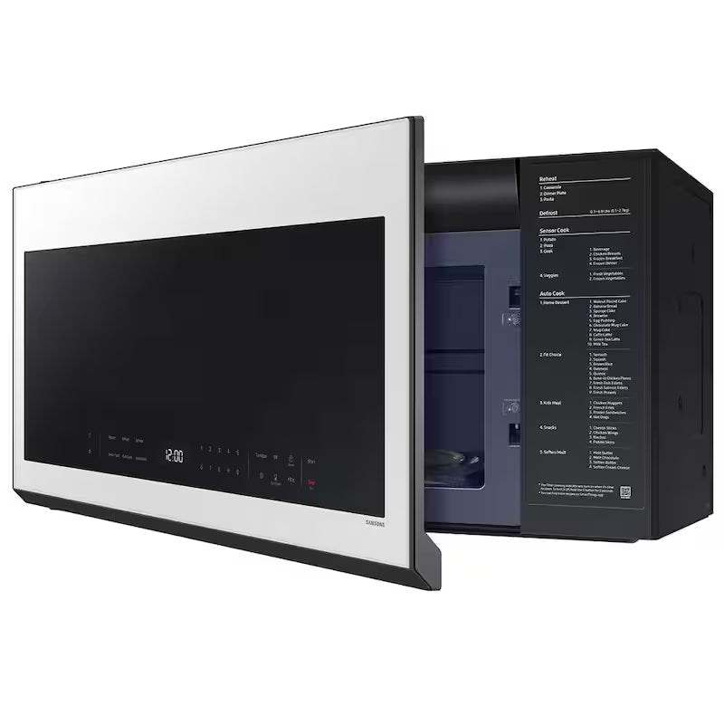 2.1 cu. ft. Over-the-Range Microwave in White Glass C3093