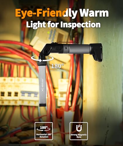 2200 mAh Rechargeable 800 Lumens Magnetic Work Light X488112