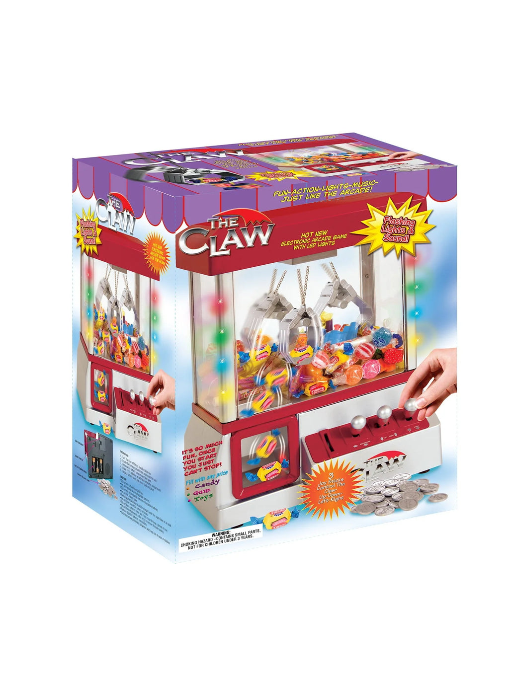 Mini Claw Machine for Kids Red U281286