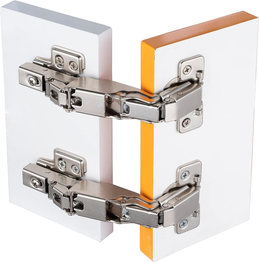 165 Degree Full Overlay Screw-On Cabinet Hinge 6Pcs Pack of 2 Z90155