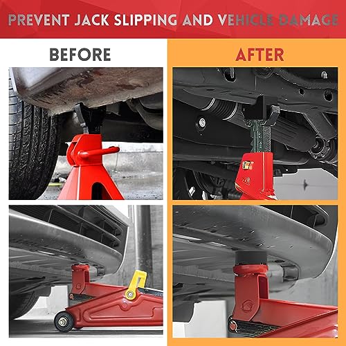 4 Pcs Universal Rubber Car Jack Pad Adapter 3.0 tons I484
