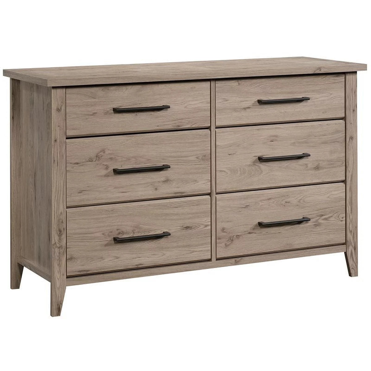 Wood 6-Drawer Bedroom Dresser B659