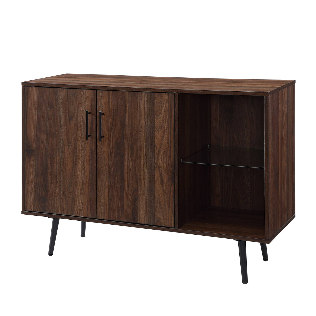 Dark Walnut Asymmetrical Sideboard H6248