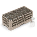 Beige 10 Compartment Half-Size Glass Rack F236883