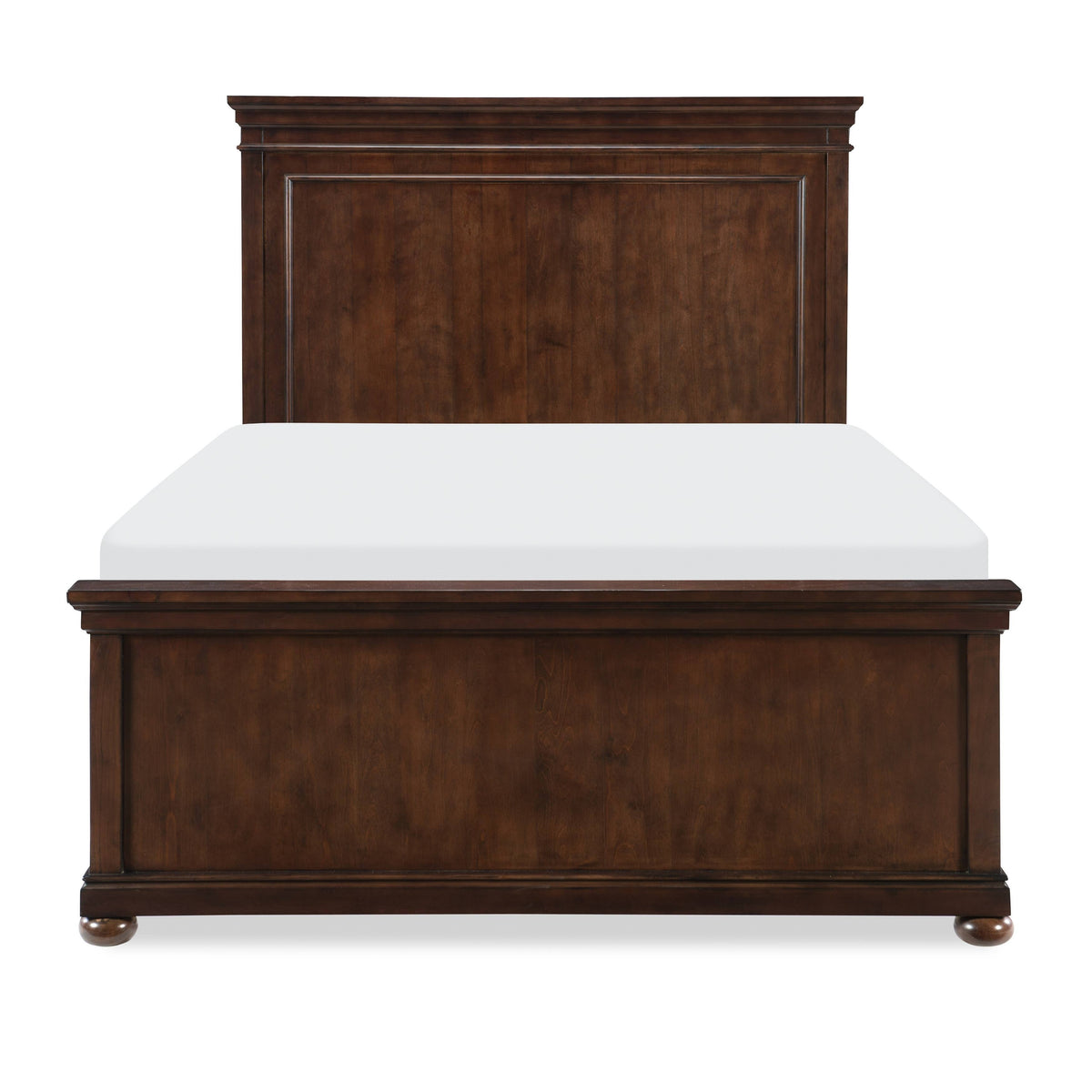 Full Panel Bed Warm Cherry N142