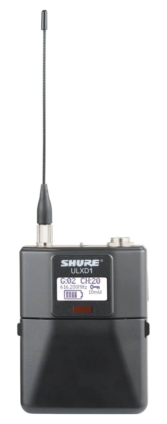 Wireless Bodypack Transmitter with LEMO3 Connector D258