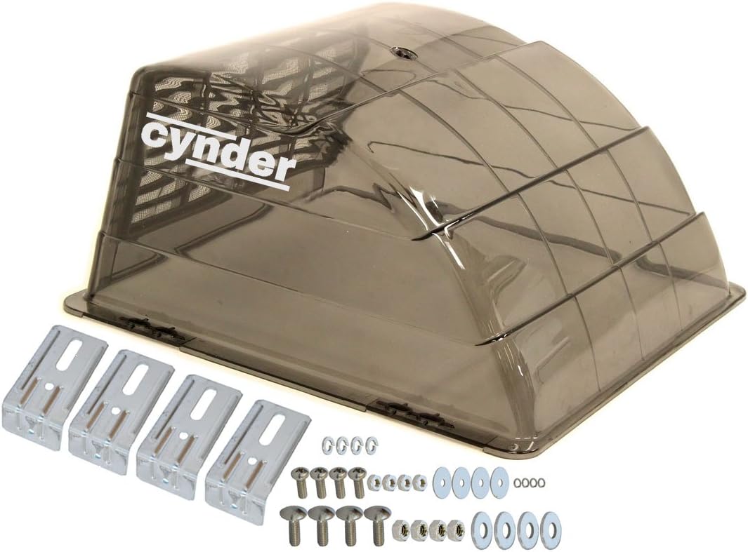 Universal Roof Vent Cover RV Camper Trailer Motorhome Smoke Pack of 2 M3792