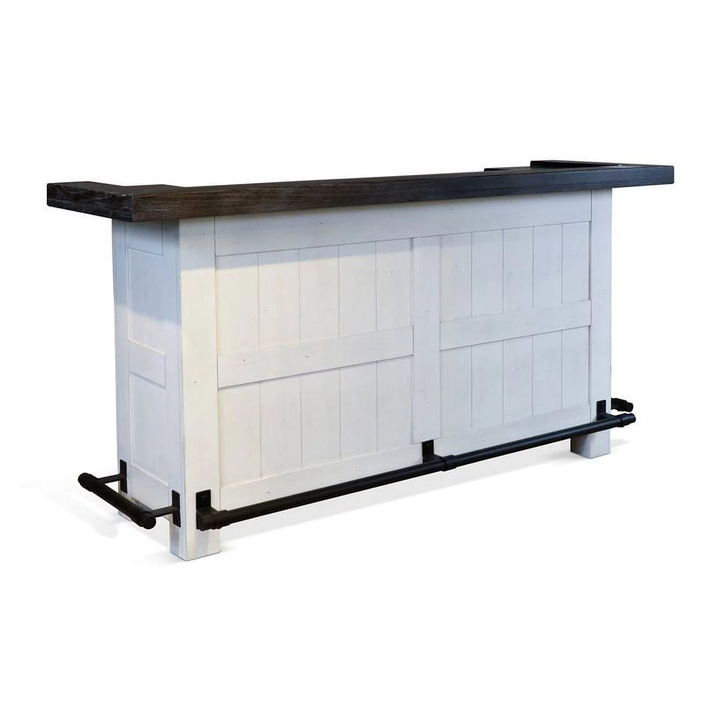 Espresso Finish Wood Bar Unit Q645320