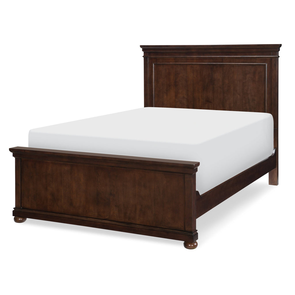 Full Panel Bed Warm Cherry N142
