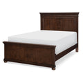 Full Panel Bed Warm Cherry N142