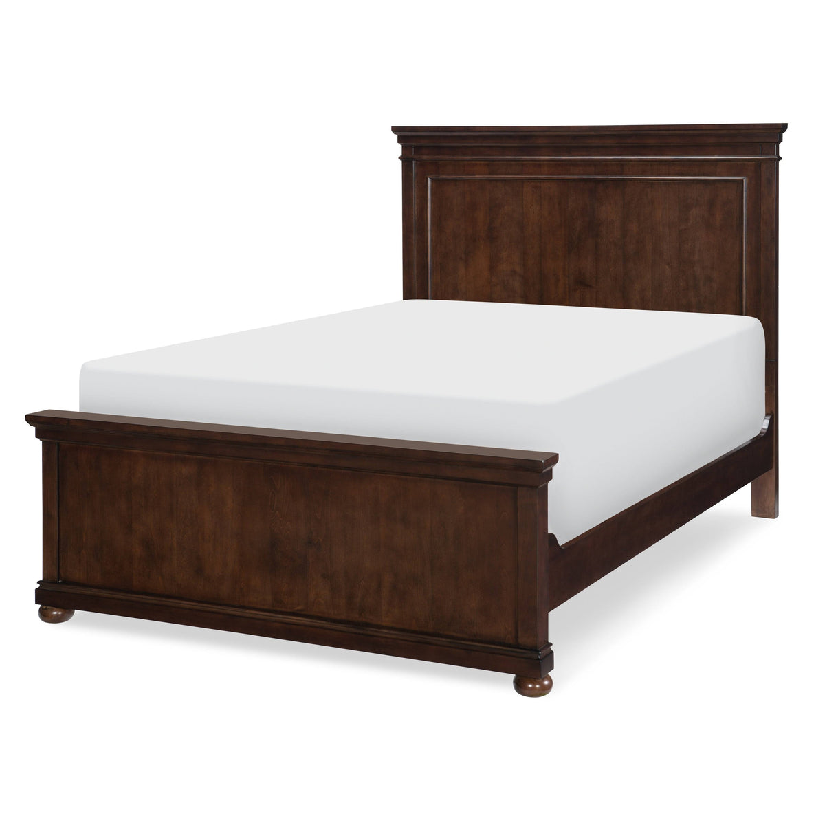 Full Panel Bed Warm Cherry N142