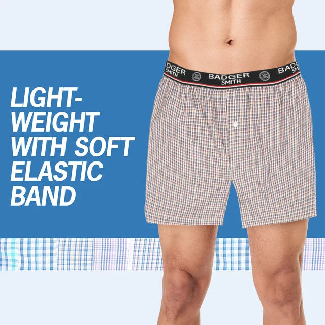 Men's 100% Cotton Boxer Shorts E532181