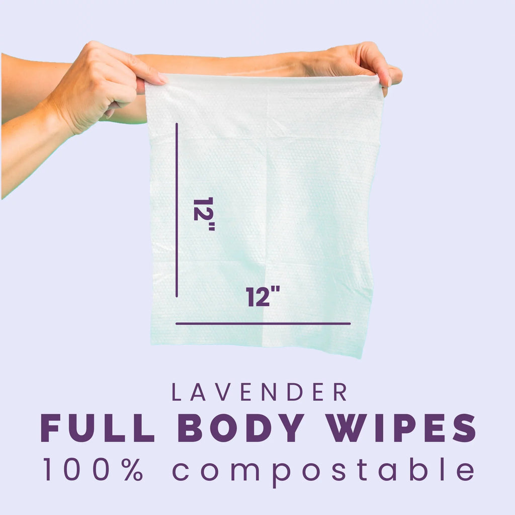 Lavender Body Wipe 20 Count 2 Pack T107447