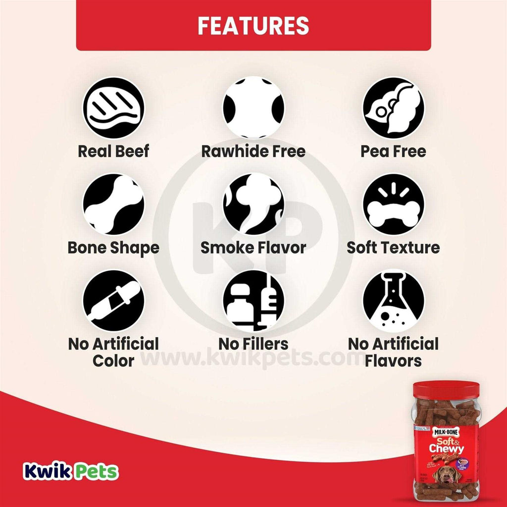 Soft & Chewy Beef Dog Treats P9669
