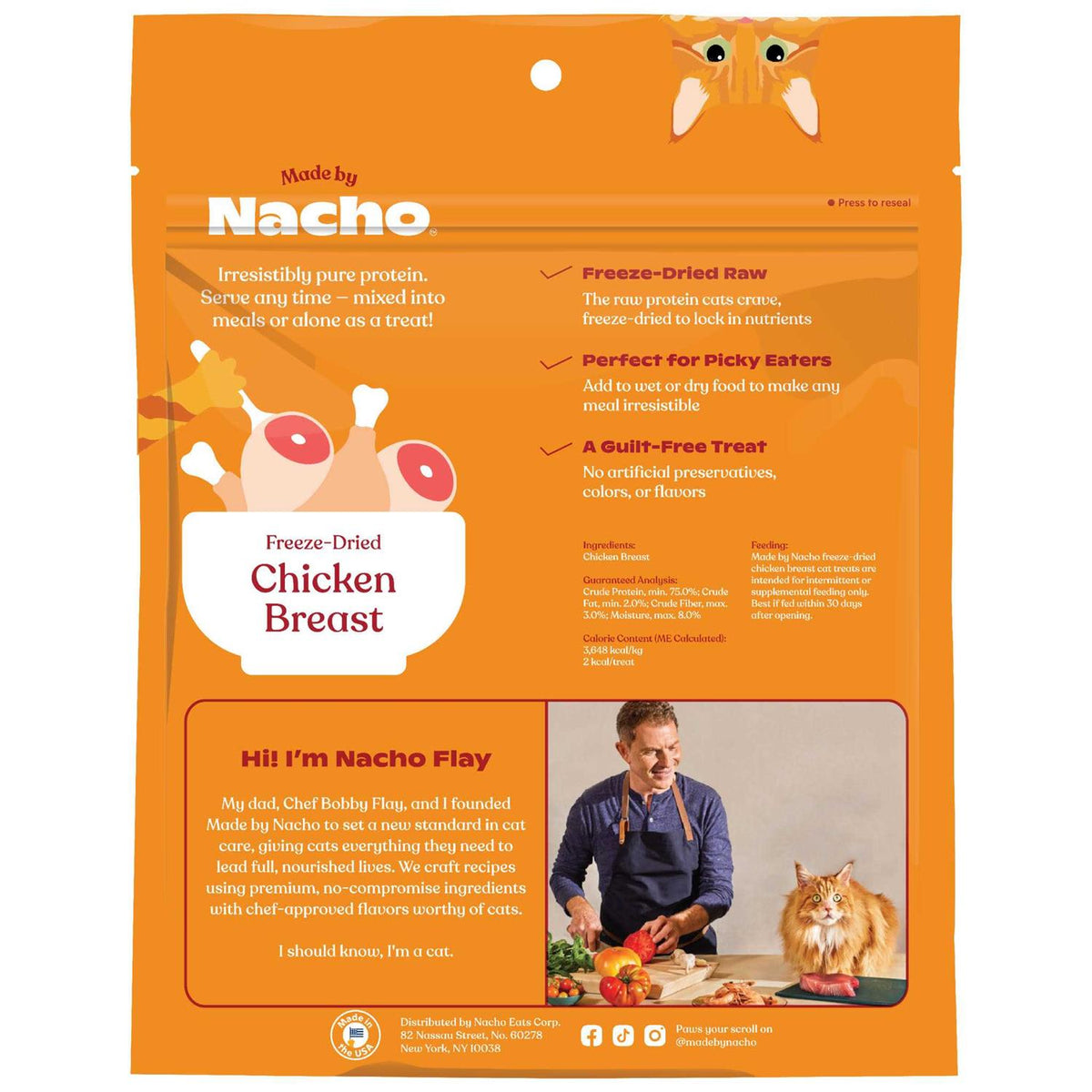Chicken Breast Freeze Dried Cat Treats S6425