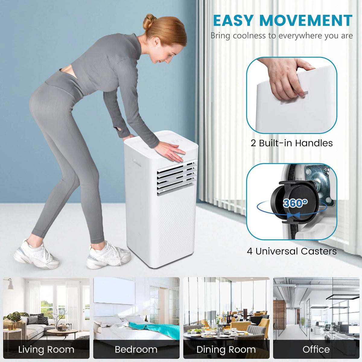 10000 BTU Portable Air Conditioner S42259