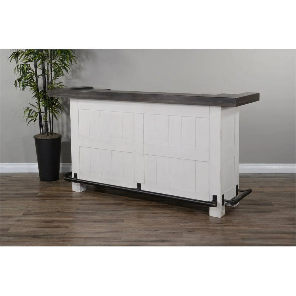 Espresso Finish Wood Bar Unit Q645320