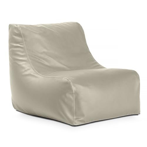 Black & White Stripes Outdoor Bean Bag Chair Y100166