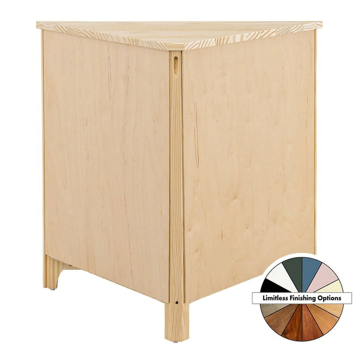 Wood Corner Cabinet C5095