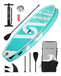 10' Green Inflatable Paddle Board T881