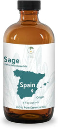 Pure Sage Essential Oil 8oz I619842