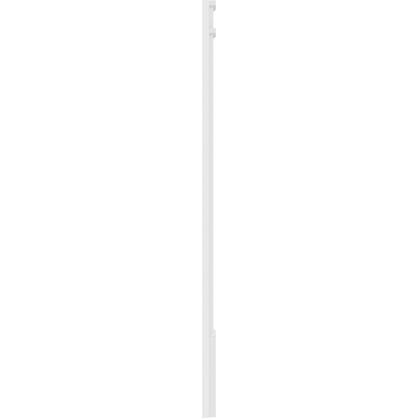 Flat Panel PVC Pilaster with Decorative Capital & Base (Pair) Y53327