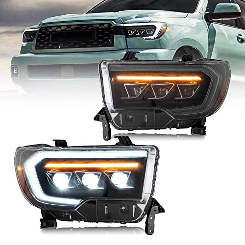 Projector Led Headlights with Sequential Turn Signal R9645
