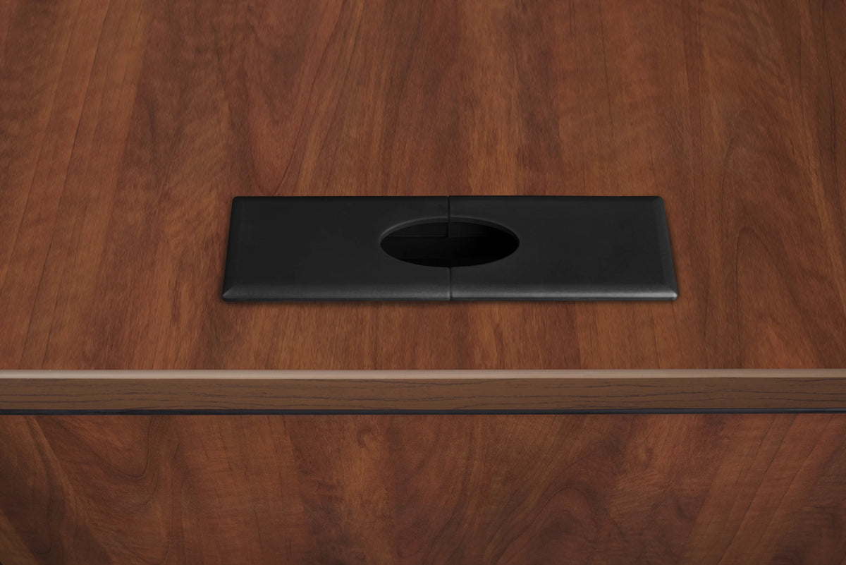 71" Double Pedestal U-Desk N17963