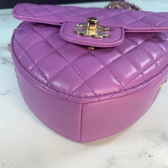 Purple Black Coin Purse B516
