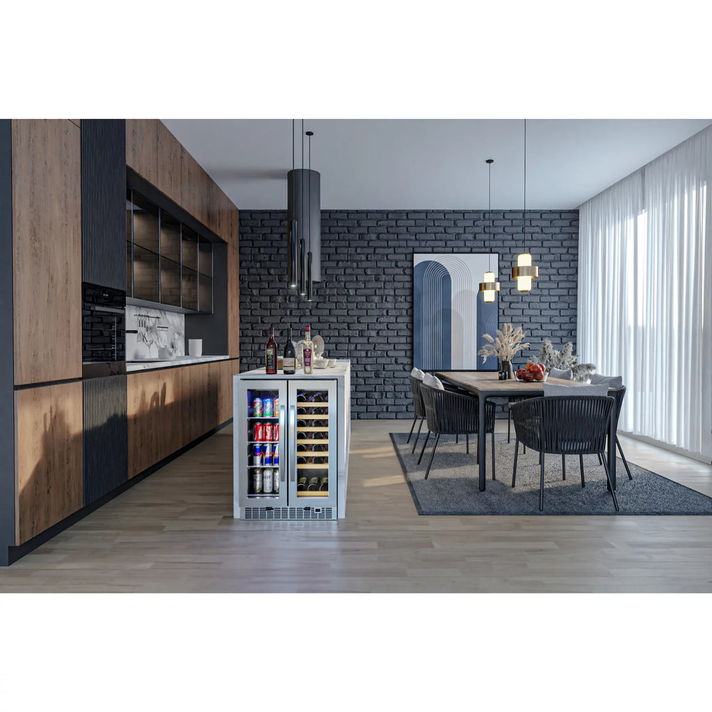 24 in. Dual Zone Wine and Beverage Cooler X704072
