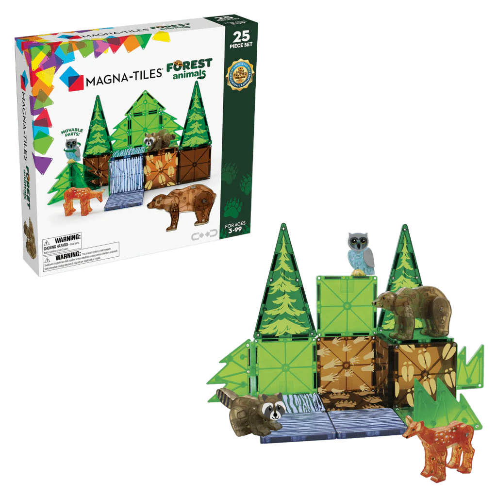 25-Piece Magnetic Construction Set Q414