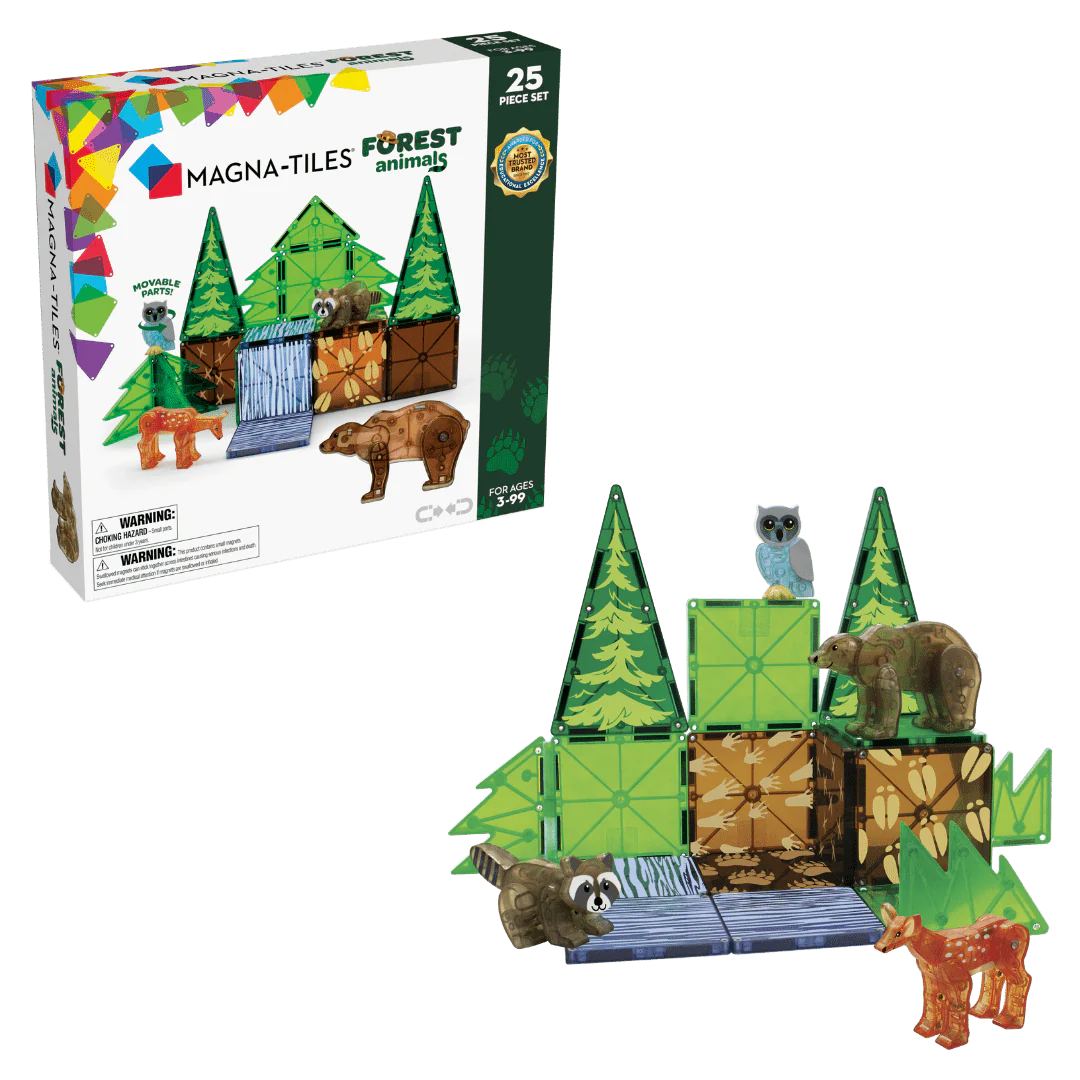 25-Piece Magnetic Construction Set Q414