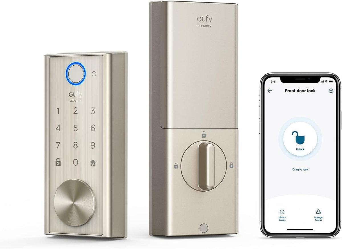 Smart Lock Touch & Wi-Fi Fingerprint Keyless Entry Door Lock U957