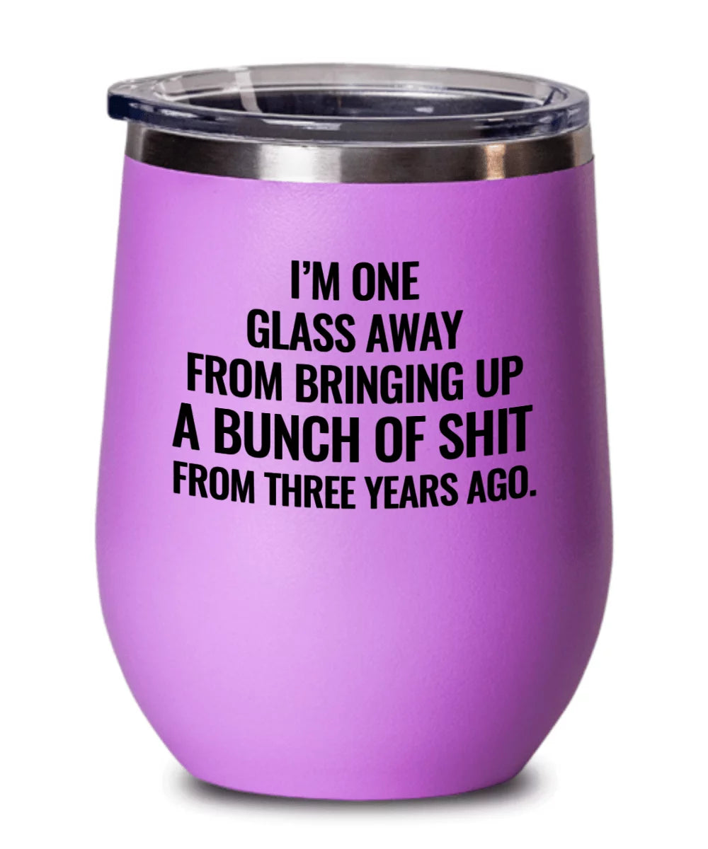 Funny Wine Tumbler G8503