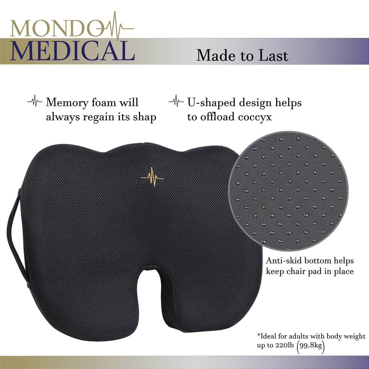 Orthopedic Seat Cushion F9268