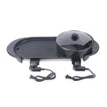 Electric Hot Pot Teppanyaki Non-Stick Barbecue Pan Grill 26.77in Black T19631