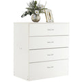 White 4 Drawer Wood Dresser E246188