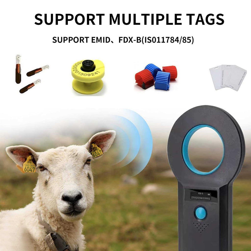 Pet Microchip Scanner Animal Microchip Tag Reader O523