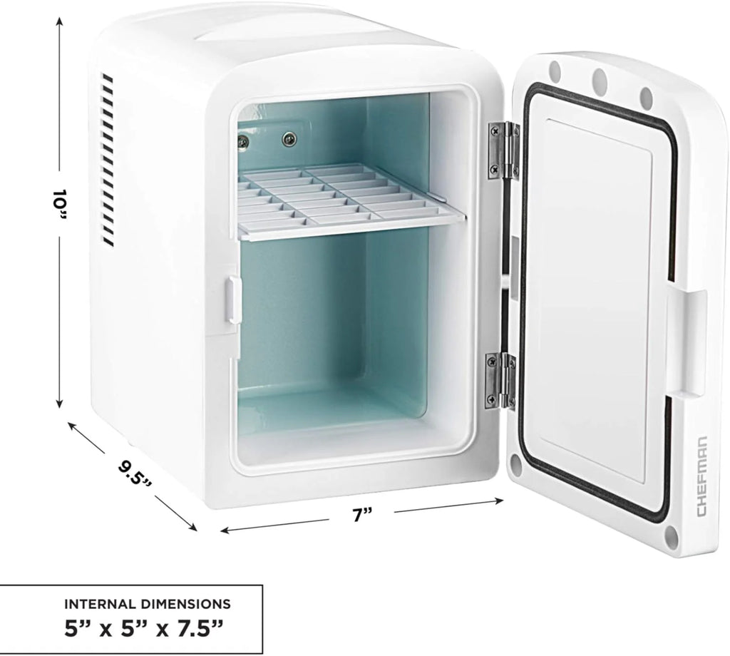 Portable 4L Mini Fridge White R764