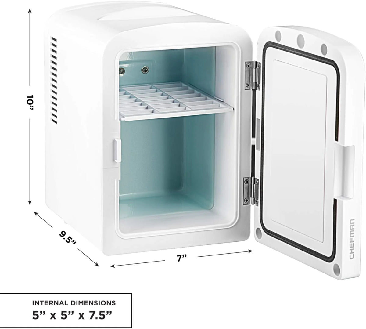 Portable 4L Mini Fridge White R764