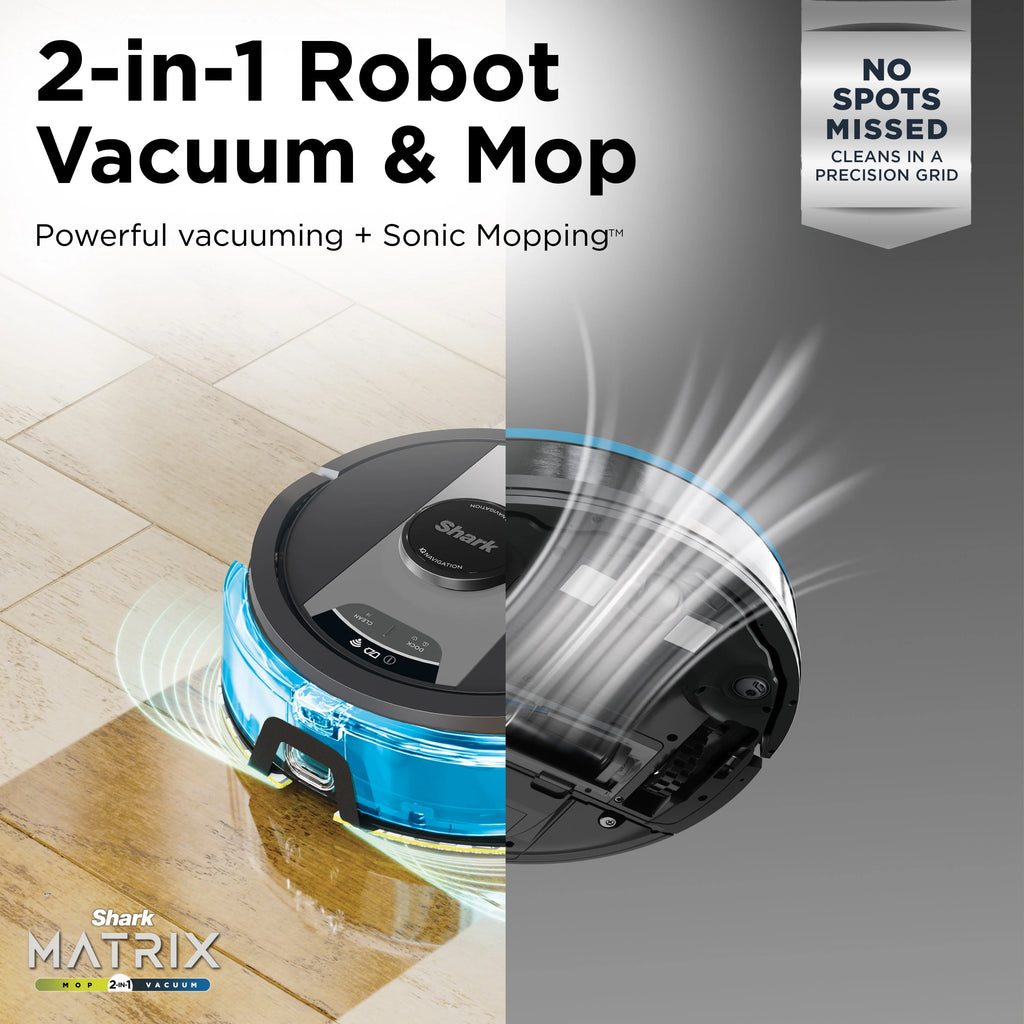 2-in-1 Robot Vacuum & Mop E77447