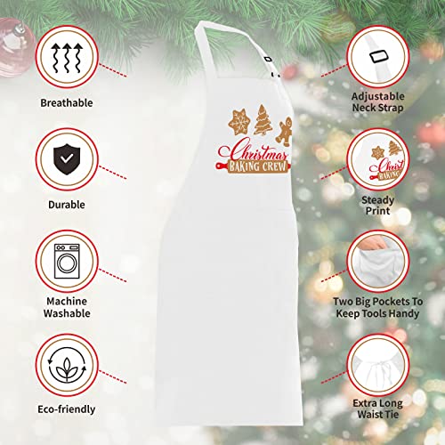 Christmas Baking Apron with 2 Pockets J520
