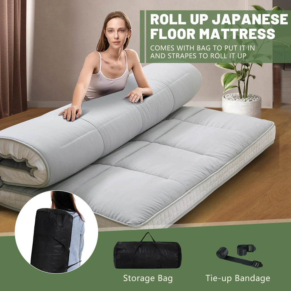 Extra Thick Padded Japanese Floor Mattress R1338