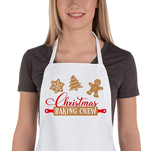 Christmas Baking Apron with 2 Pockets J520