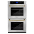 30 in. Double Electric Wall Oven with True Convection in Stainless Steel O701923