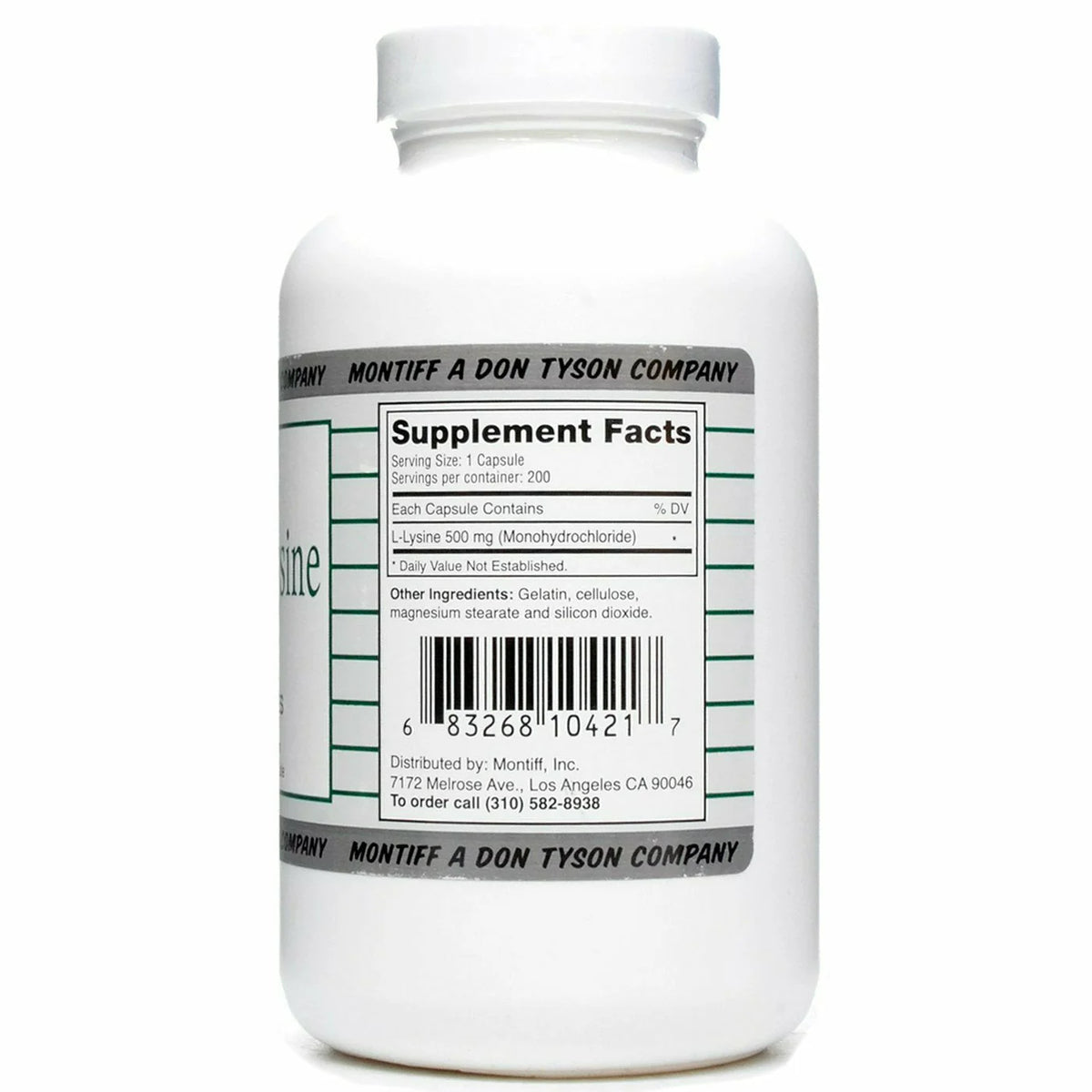 L-Lysine 500 mg H963156