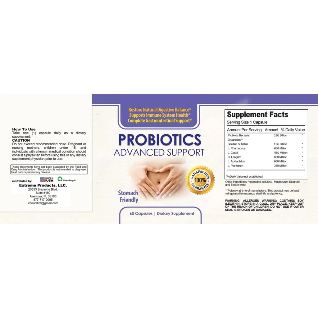 Probiotics 60 Capsules U663